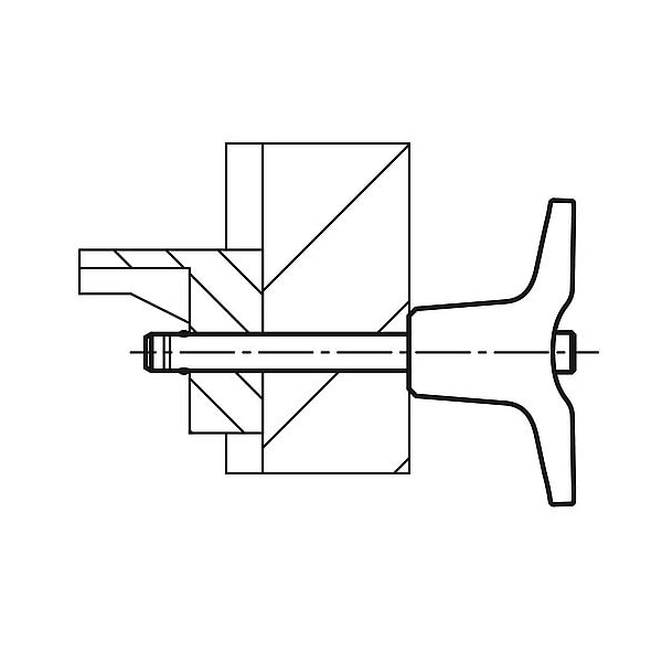 Ball Lock Pins With T-grip, Self-locking, Precipitation Hardened